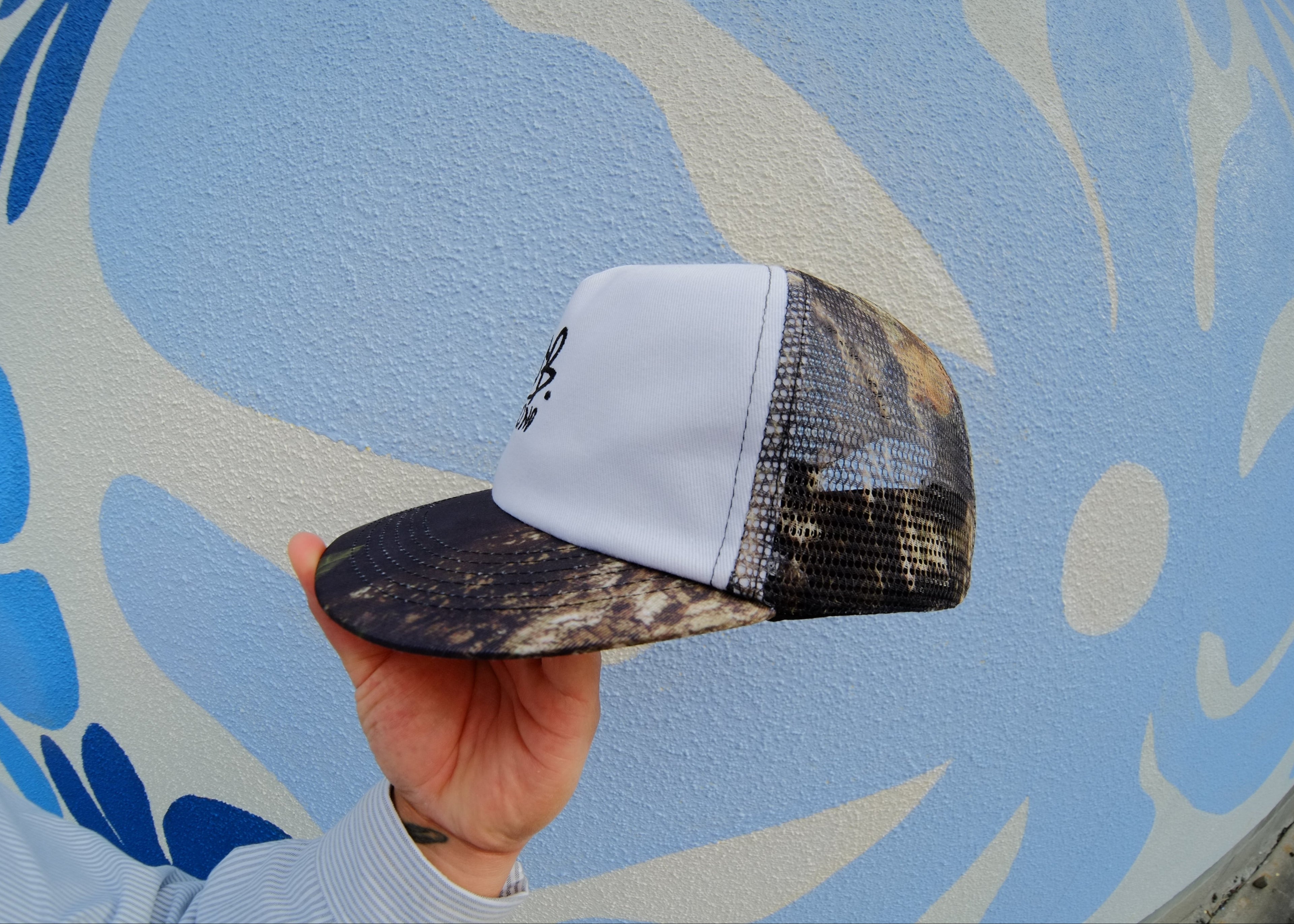 WB Camo Trucker Hat